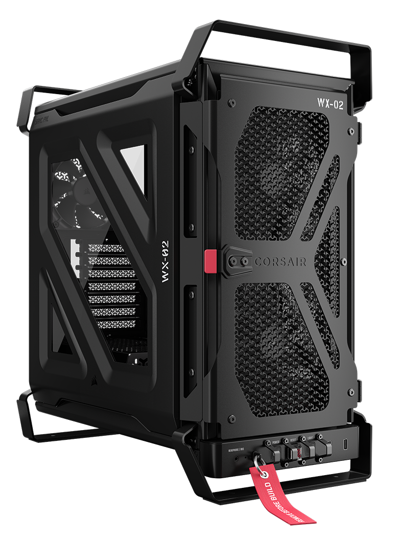 Corsair WARTHOG RS Performance Mid Tower E-ATX Case, Tempered Glass Side Panel, NO PSU