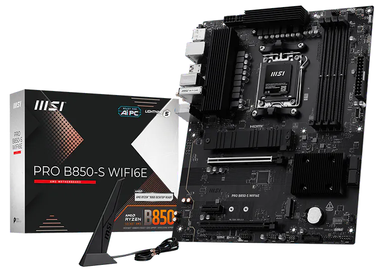 MSI PRO B850-S WIFI6E Motherboard