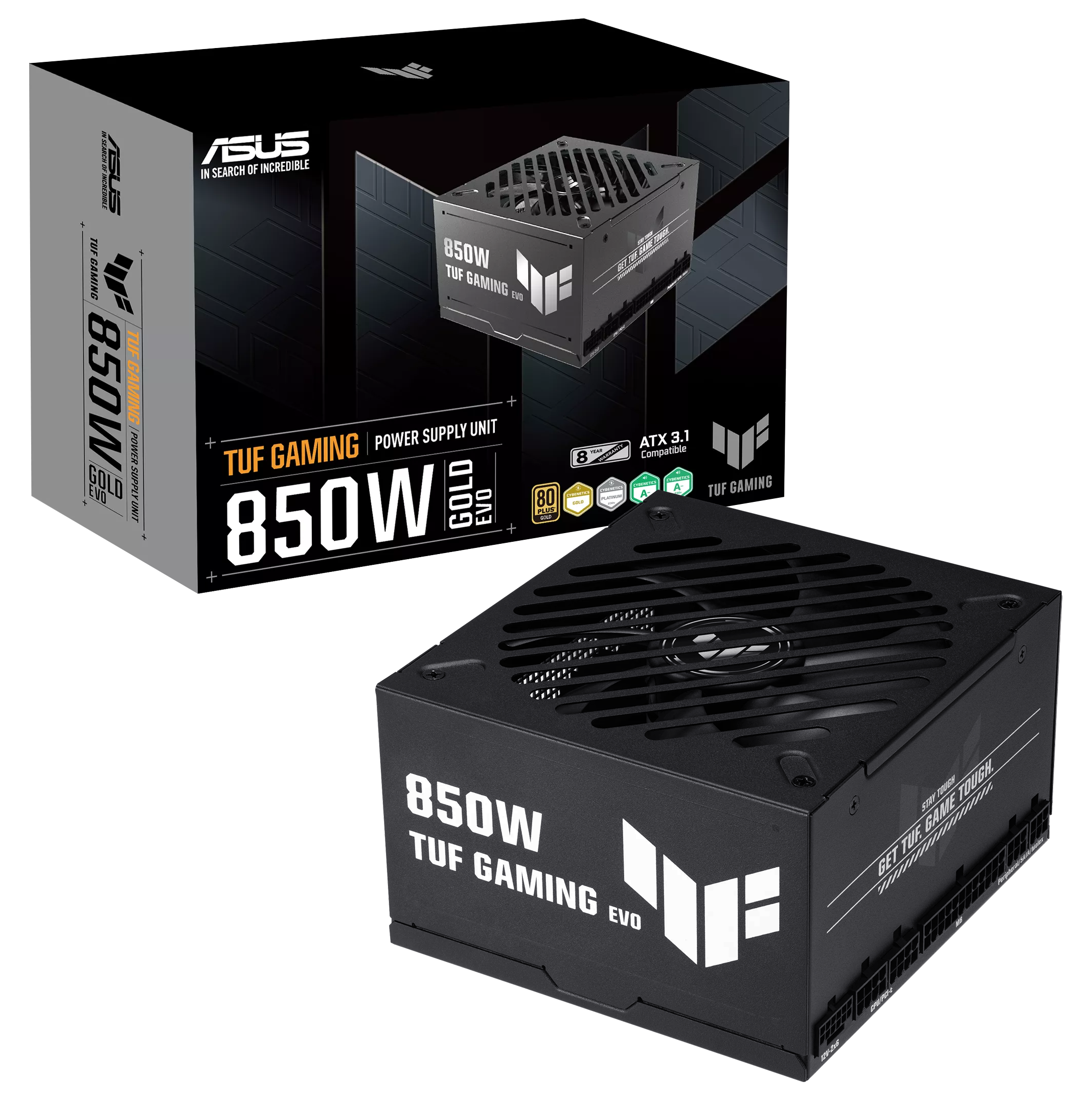 ASUS TUF Gaming 850W Gold EVO Power Supply