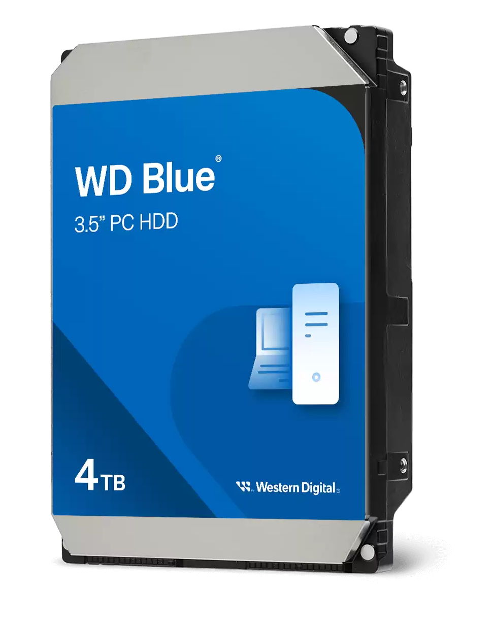 Western Digital WD Blue 4TB 3.5inch SATA HDD, WD40EZZX