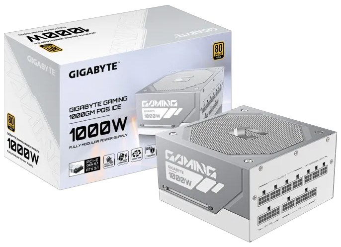 Gigabyte GAMING 1000GM PG5 ICE 1000W Power Supply