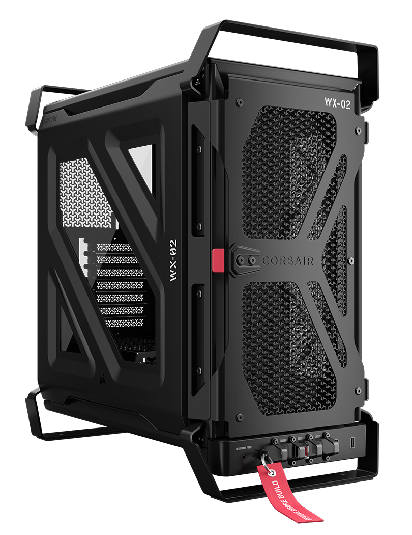Corsair WARTHOG Performance Mid Tower E-ATX Case, Tempered Glass Side Panel, NO PSU