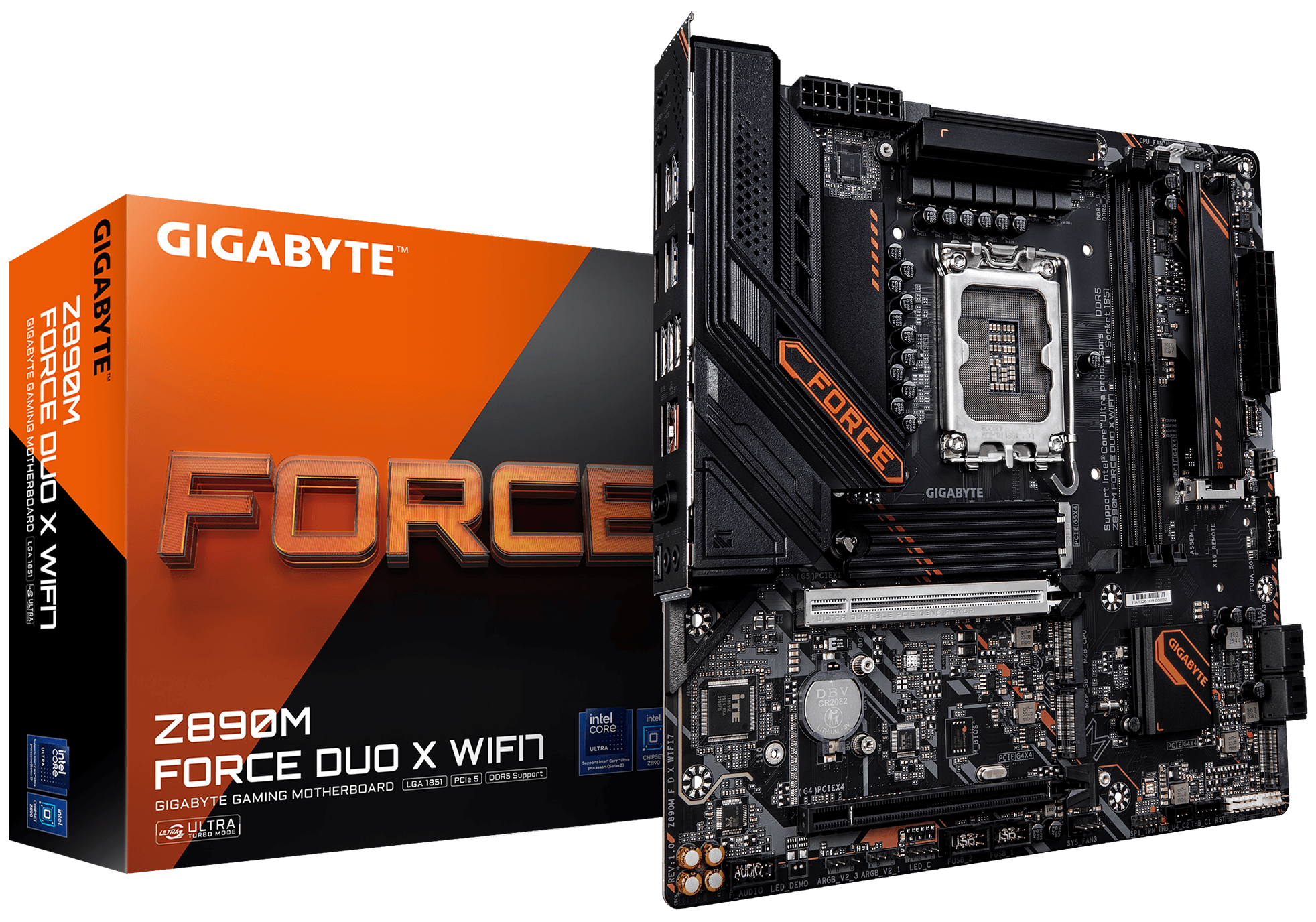 Gigabyte Z890M FORCE DUO X WIFI7 Motherboard