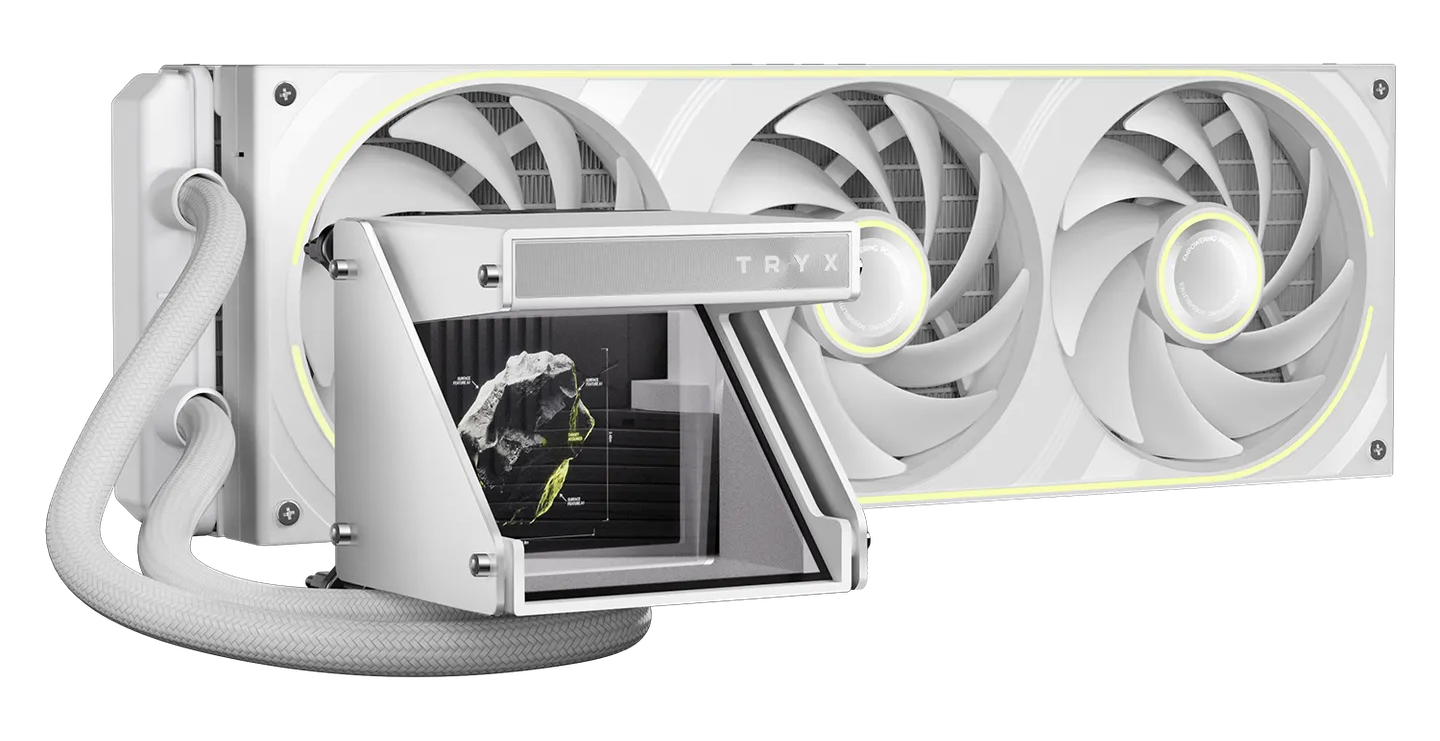 TRYX HOLO ARGB White AIO CPU Cooler