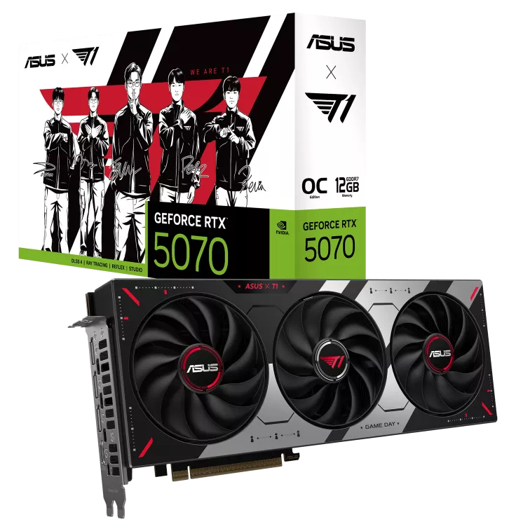 ASUS T1 GeForce RTX 5070 12GB GDDR7 OC Edition