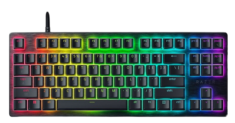 Razer Hunstman V3 HE RGB Magnetic 8K TKL Mechanical Keyboard, Hall Effect Magnetic Switch