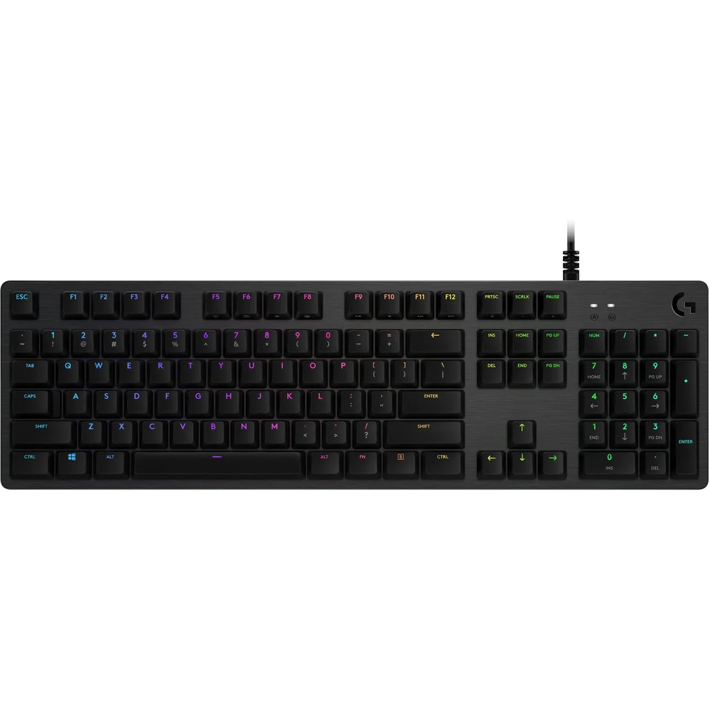 G512 CARBON LIGHTSYNC RGB Mechanical Gaming Keyboard (GX Brown Switch)
