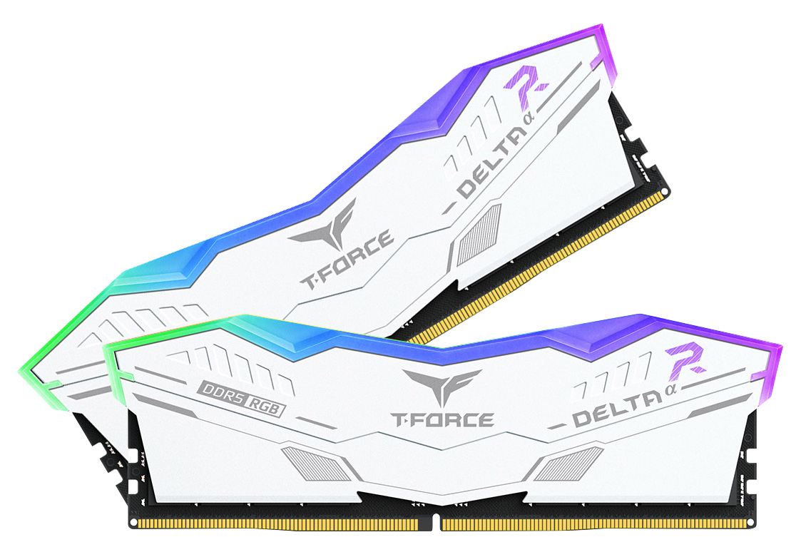Team T-Force Delta&alpha; RGB White 16GB (2x8GB) 6000MHz CL30 DDR5