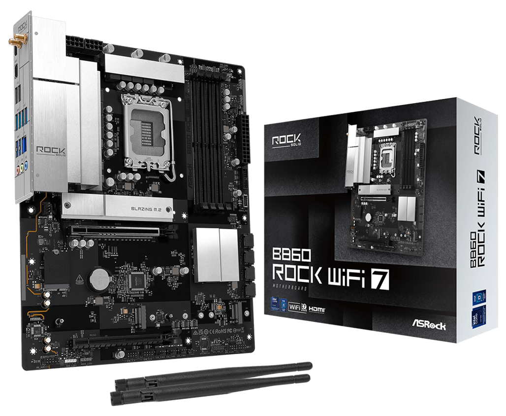 ASRock B860 ROCK WIFI 7 Motherboard