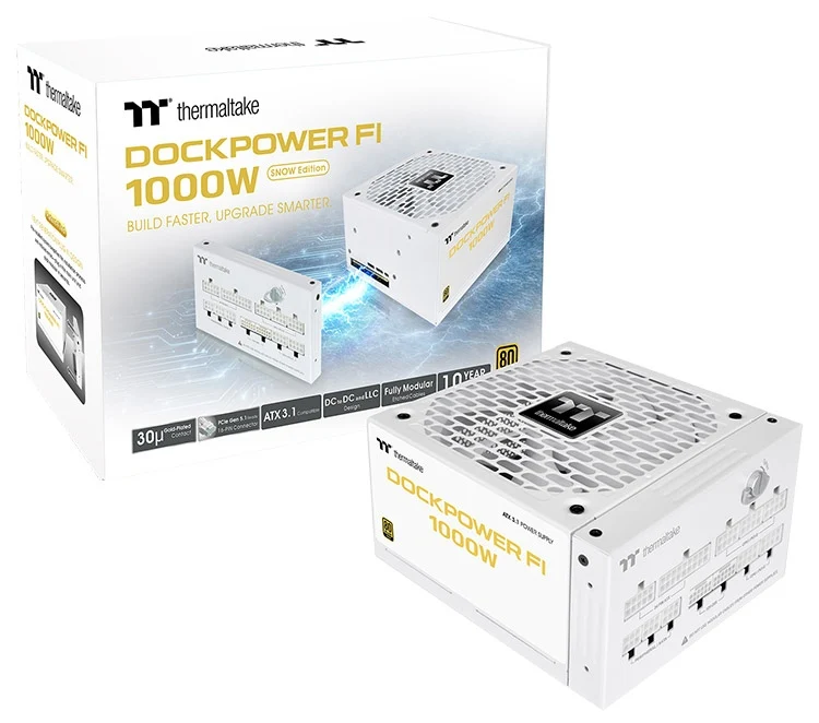 Thermaltake Dockpower FI 1000W Snow Power Supply
