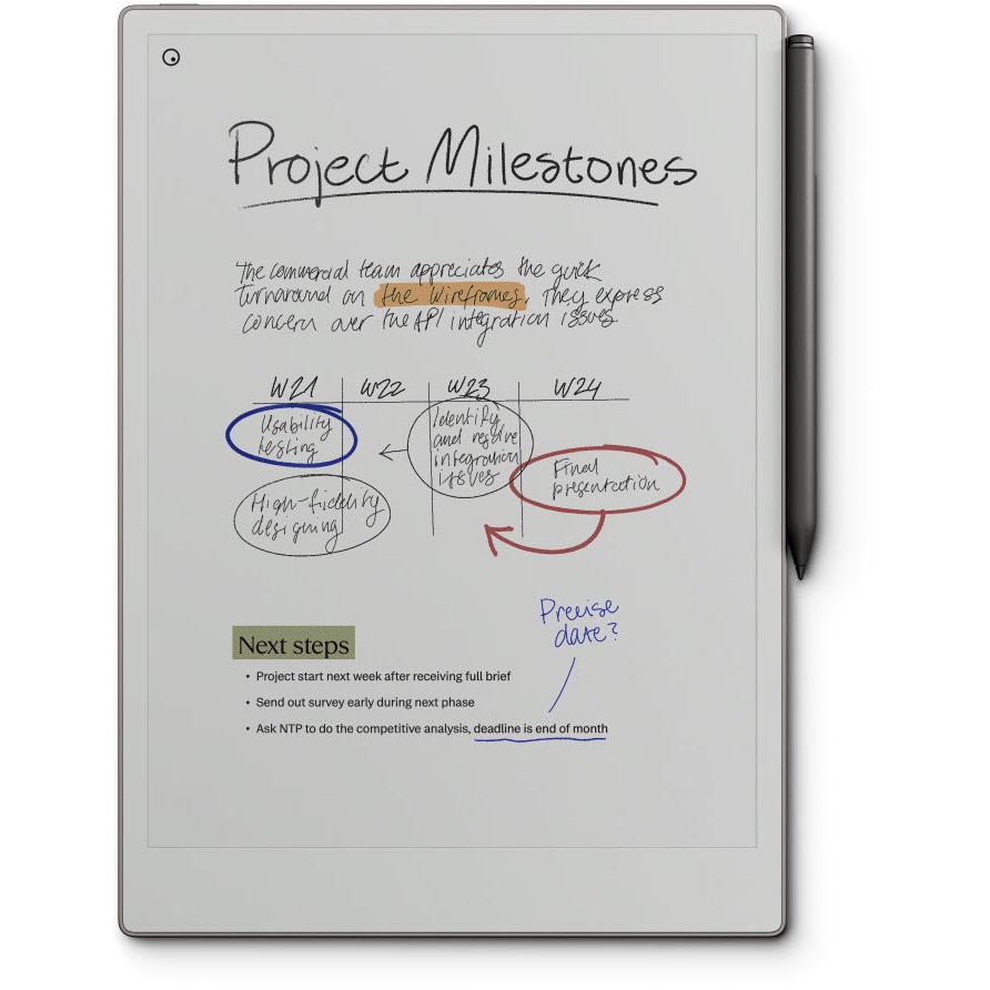 reMarkable Paper Pro with Marker Plus