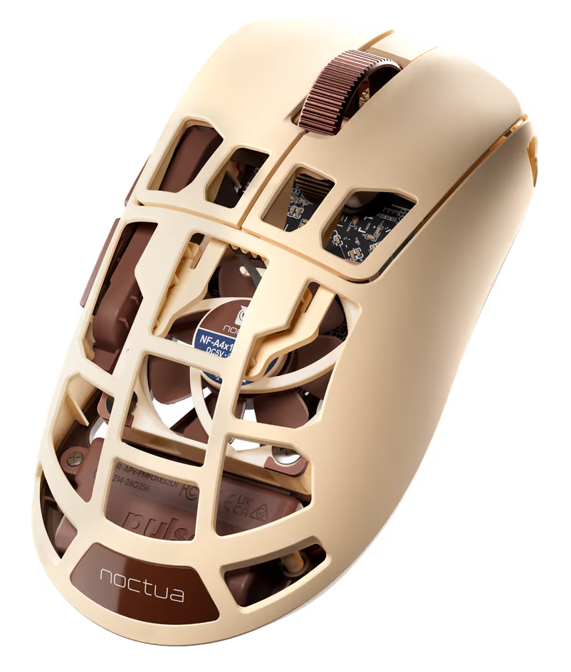 Pulsar x Noctua Feinmann F01 8K Wireless Gaming Mouse