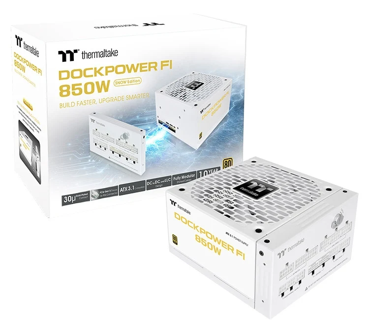 Thermaltake Dockpower FI 850W Snow Power Supply