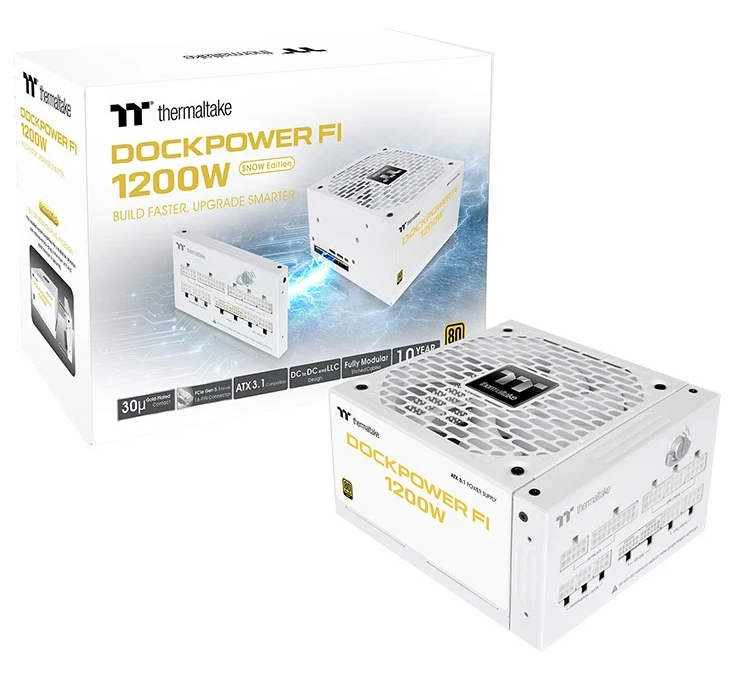 Thermaltake Dockpower FI 1200W Snow Power Supply