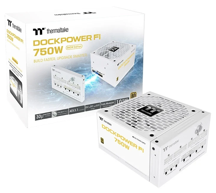 Thermaltake Dockpower FI 750W Snow Power Supply