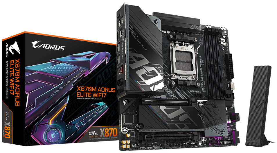 Gigabyte X870M AORUS ELITE WIFI7 Motherboard