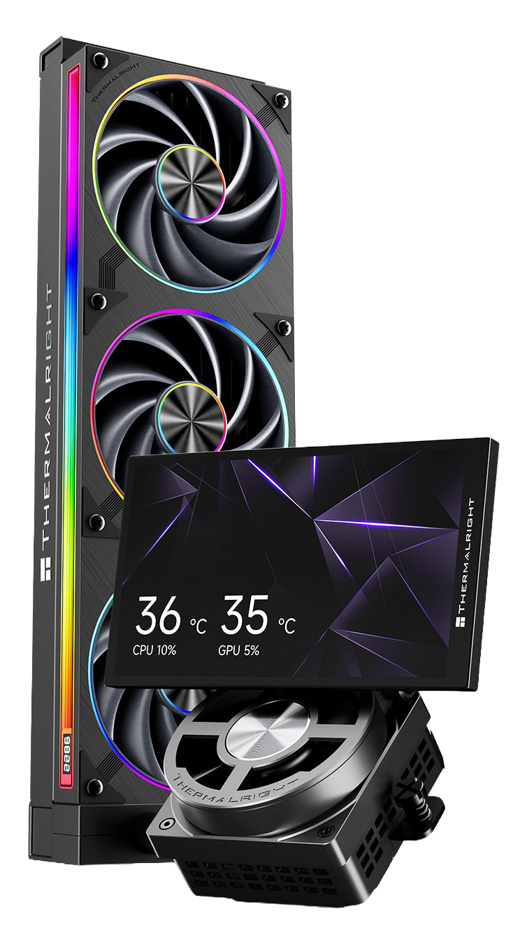 Thermalright Dynamic Vision PRO 360 ARGB Black CPU Cooler