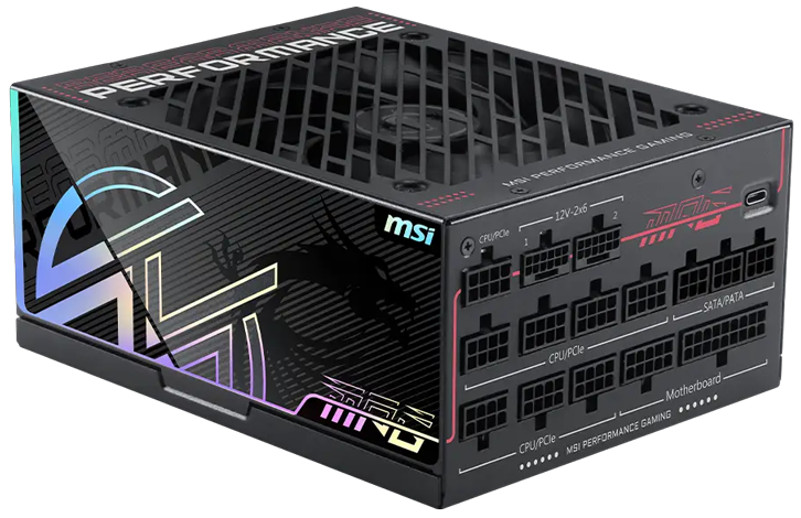 MSI MPG Ai1300TS PCIE5 1300W Power Supply