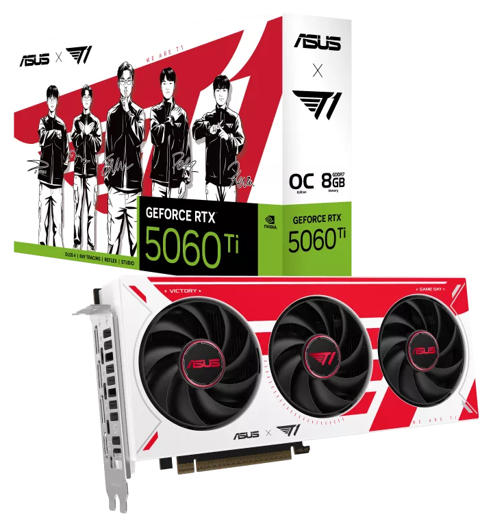 ASUS T1 GeForce RTX 5060 Ti 8GB GDDR7 OC Edition